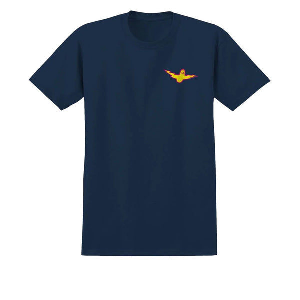 Krooked Bird Lightening Tee Navy