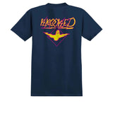 Krooked Bird Lightening Tee Navy