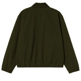 Carhartt WIP Madison Ripstop Jacket  Dark Beech/Black Garment Dyed
