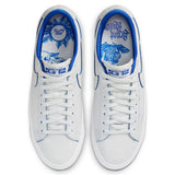 Nike SB Blazer Low Pro GT Premium 'Fine China' Summit White/Game Royal