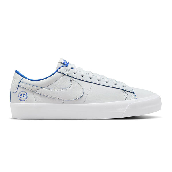 Nike SB Blazer Low Pro GT Premium 'Fine China' Summit White/Game Royal