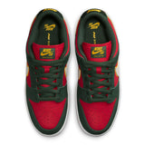 Nike SB Dunk Low Pro Premium Fir/White-University Gold-Fire Red