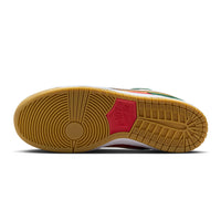 Nike SB Dunk Low Pro Premium Fir/White-University Gold-Fire Red