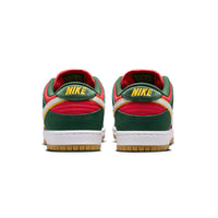 Nike SB Dunk Low Pro Premium Fir/White-University Gold-Fire Red