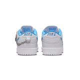 Nike SB Dunk Low Pro White/University Blue/White/Midnight Navy/Pure Platinum