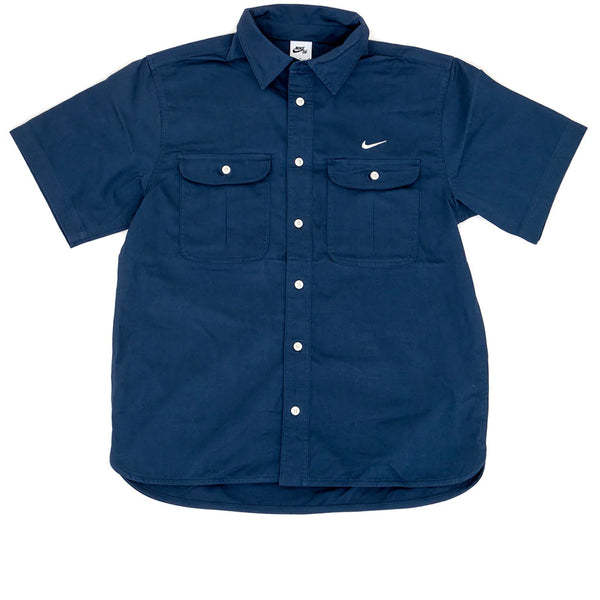 Nike SB Tanglin Short Sleeve Shirt Navy