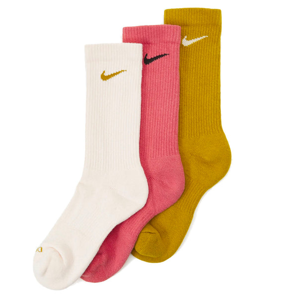 Nike SB Everyday Cushioned Crew Socks X 3 Multi Adobe