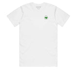 North Supplies Logo Embroidery T-Shirt White/Green