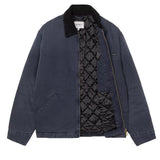 Carhartt WIP OG Detroit Jacket Dark Navy/Black Stone Canvas