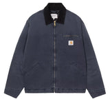 Carhartt WIP OG Detroit Jacket Dark Navy/Black Stone Canvas