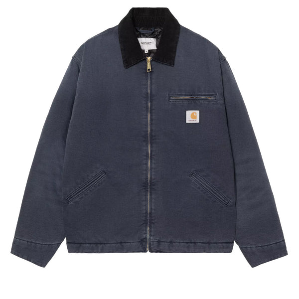 Carhartt WIP OG Detroit Jacket Dark Navy/Black Stone Canvas