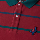 Parra Fancy Goose Polo shirt Red