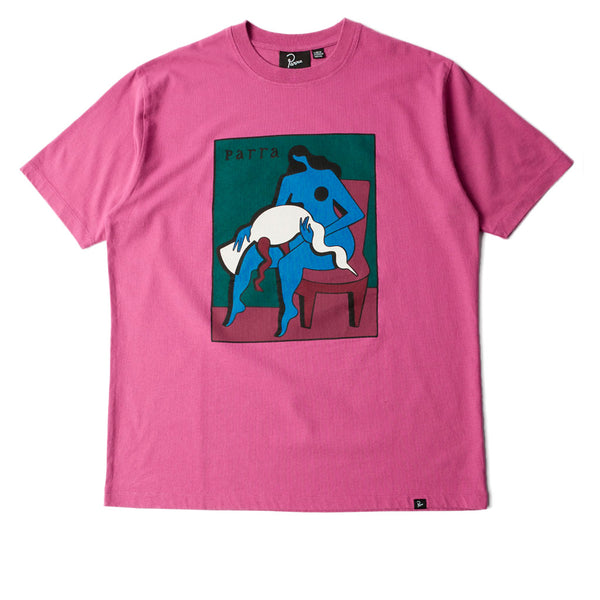 Parra My Dear Swan T-Shirt Pink