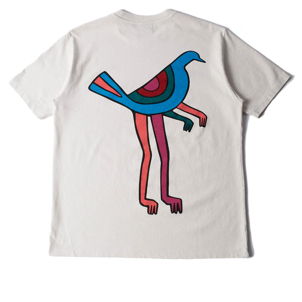 Parra Pigeon Legs T-shirt Light Grey