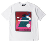 Parra Ping Ponged T-shirt White