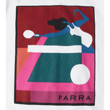 Parra Ping Ponged T-shirt White