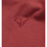 Parra Script Logo Hood Brick Red