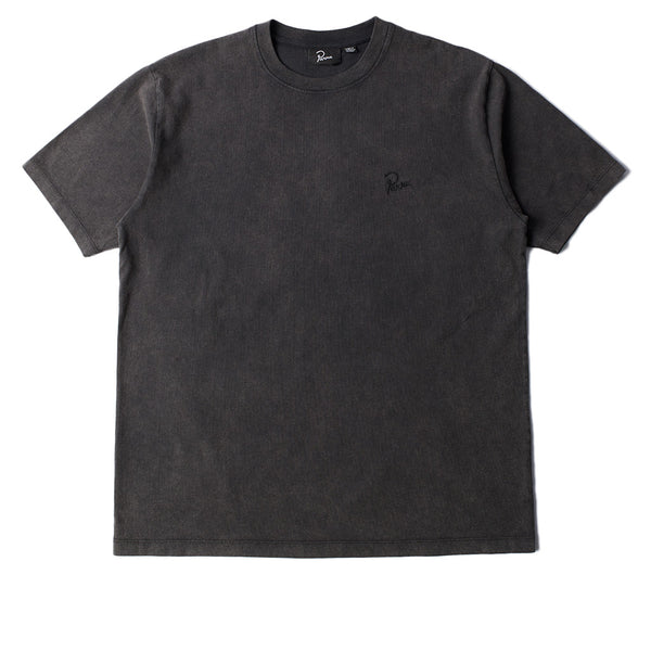 Parra Script Logo T-Shirt Washed Black