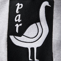 Parra The Riddle Hooded Sweatshirt Heather Grey