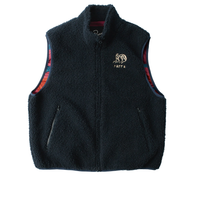 Parra Chest Alien Vest Midnight Blue