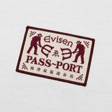 Pass-Port X Evisen Logo Lock~Up Tee White