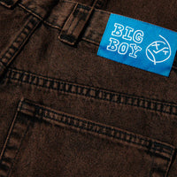 Polar Big Boy Jeans Brown Black