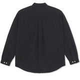 Polar Mitchell LS Shirt Herringbone Black