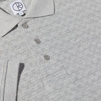 Polar Surf Polo Shirt Check Grey