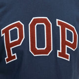 Pop Trading Co. Arch T-Shirt Navy/Fired Brick