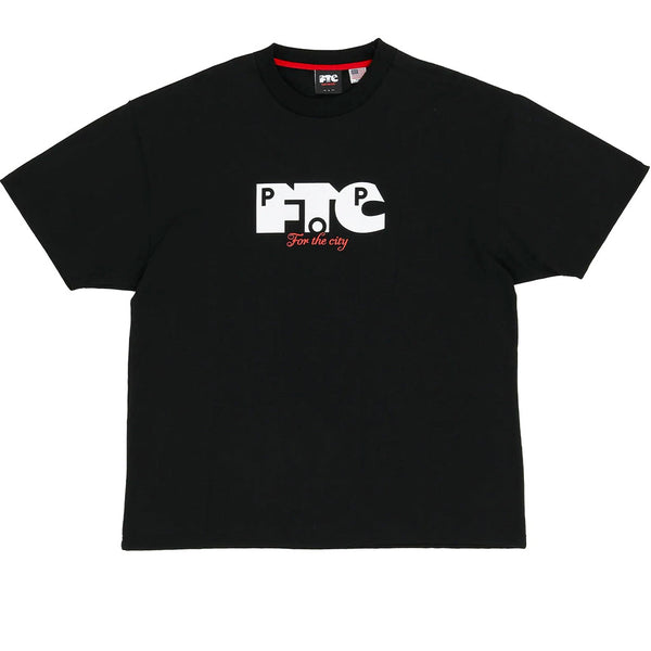 Pop Trading Co. FTC & Pop Logo T-Shirt Black