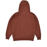 Pop Trading Co. Mees Letters Hooded Sweat Fired Brick
