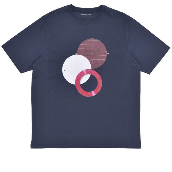 Pop Trading Co. Mees Popsign T-Shirt Navy