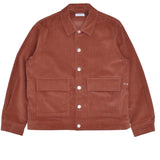 Pop Trading Co. Full Button Jacket Fired Brick