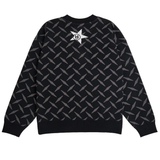 Rave Boyd Knit Crewneck Black / Dark Grey