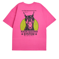 Rave RSS Tee Hot Pink