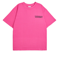 Rave RSS Tee Hot Pink