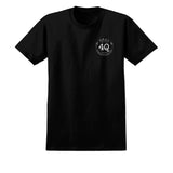 Real x 4Q Tee Black