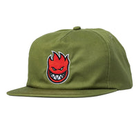 Spitfire Bighead Fill Snapback Olive/Red