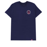 Spitfire Classic Swirl Overlay Tee Navy/Red