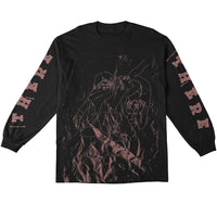 There Nooise Long Sleeve Black Tee