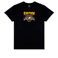 Thrasher x AntiHero Eaglegram Tee Black