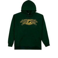 Thrasher x AntiHero Mag Banner Hood Forest Green