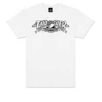 Thrasher x AntiHero Mag Banner Tee White