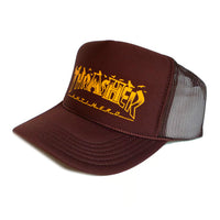 Thrasher x AntiHero Pigeon Mag Mesh Cap Brown