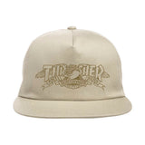 Thrasher x AntiHero Mag Banner Snapback Khaki