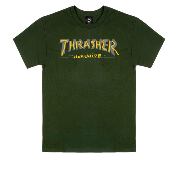 Thrasher Trademark Tee Forest Green