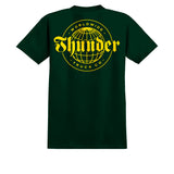 Thunder Worldwide DBL Tee Forest Green/Yellow