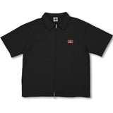 Damage Uniform Zipper Shirt Black