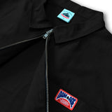 Damage Uniform Zipper Shirt Black