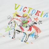 Victoria Crayon Tee White